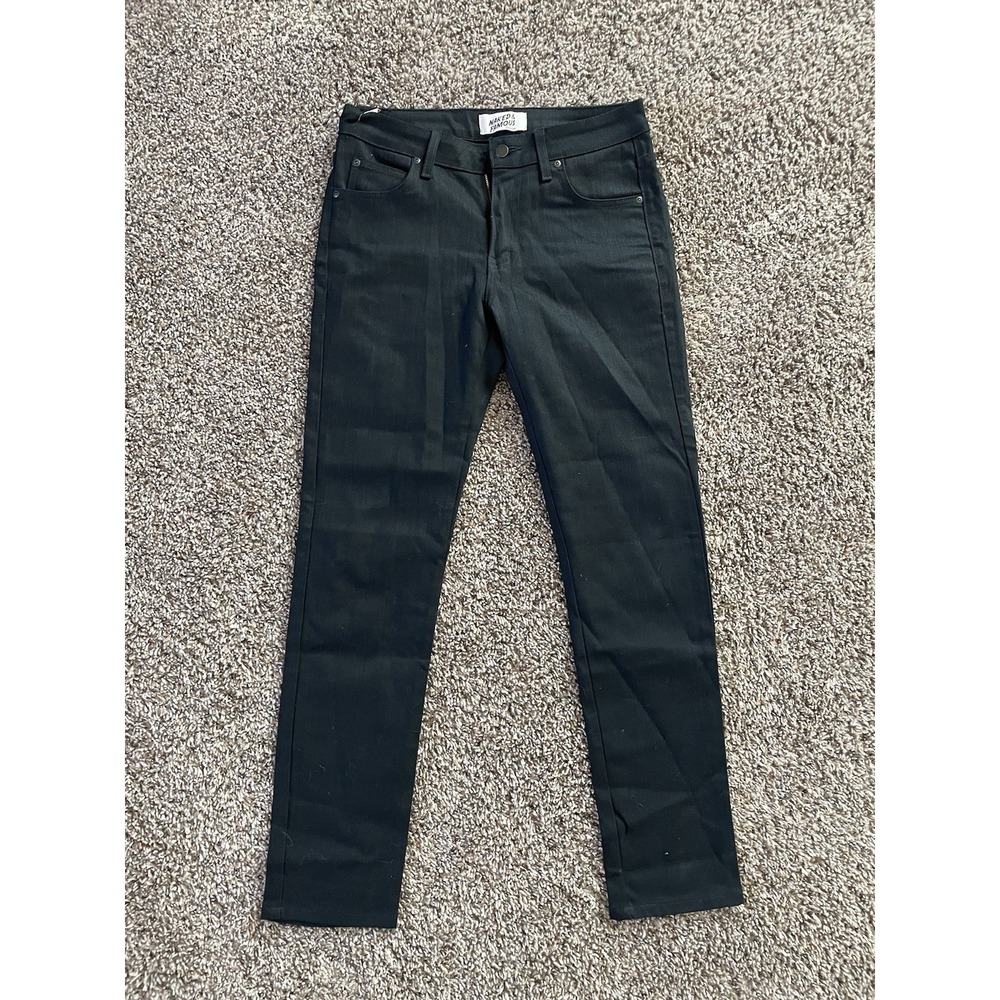 Naked & Famous Denim Black Skinny Jeans